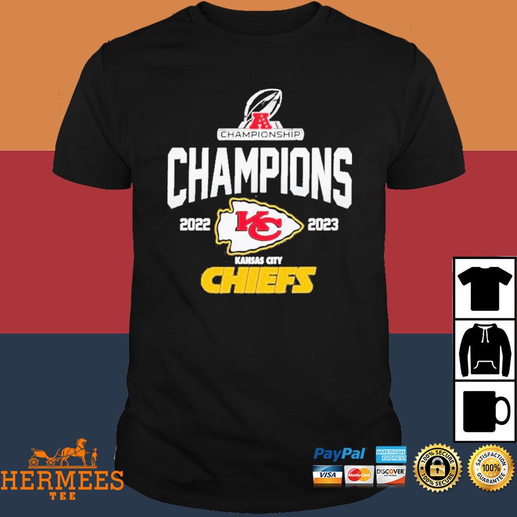 Kansas City Chiefs AFC Championship Champions 2022 2023 T-Shirt - Cruel Ball