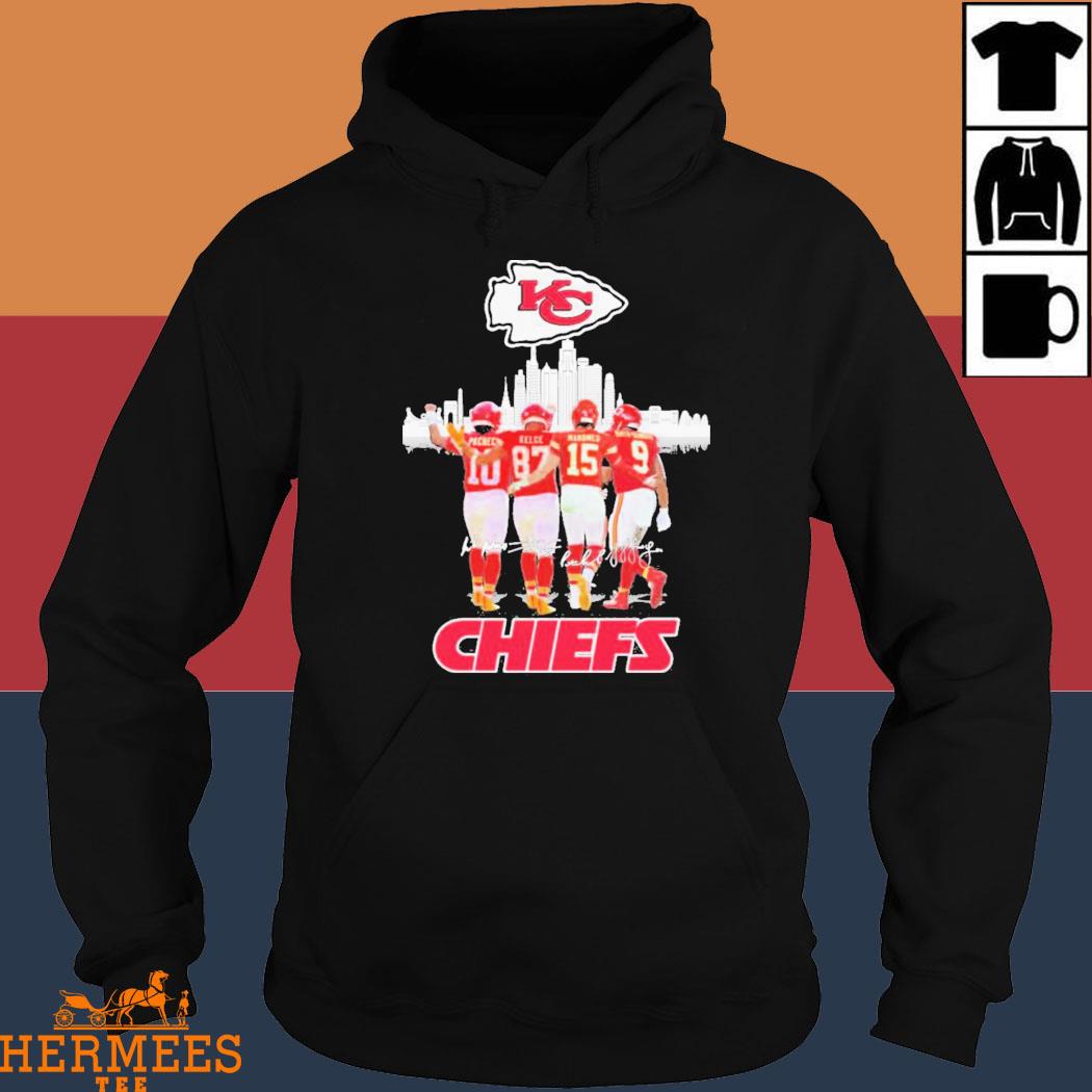 KC Chiefs City Patrick Mahomes Isiah Pacheco Travis Kelce JuJu  Smith-Schuster signatures shirt, hoodie, sweater, long sleeve and tank top