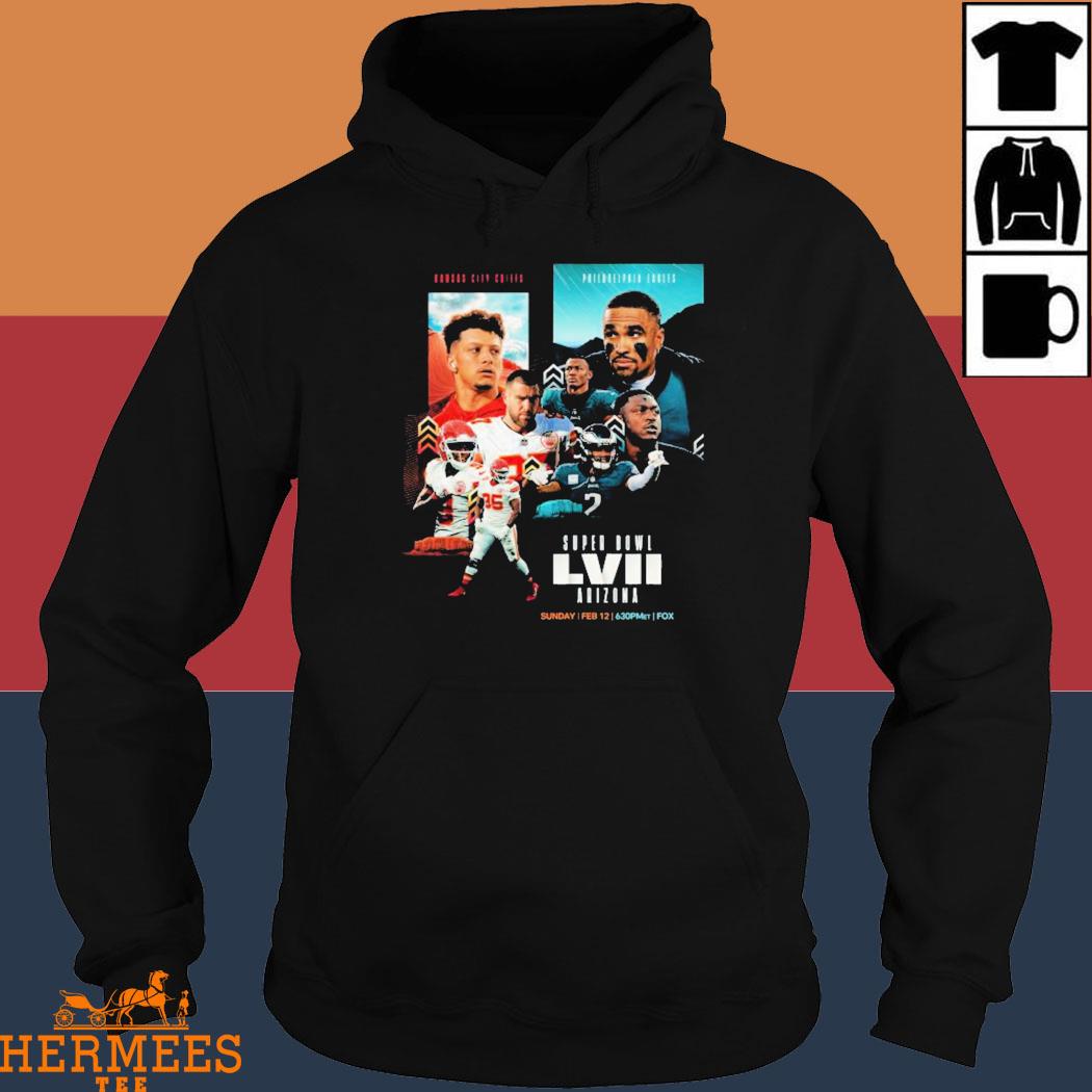 Kansas City Chiefs vs. Philadelphia Eagles Super Bowl LVII 21 February 2023  shirt, hoodie, sweater, long sleeve and tank top