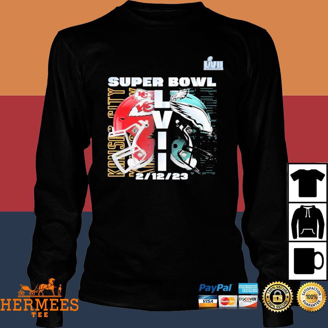 Super Bowl LVII T-Shirt Philadelphia Eagles Vs Kansas City Chiefs