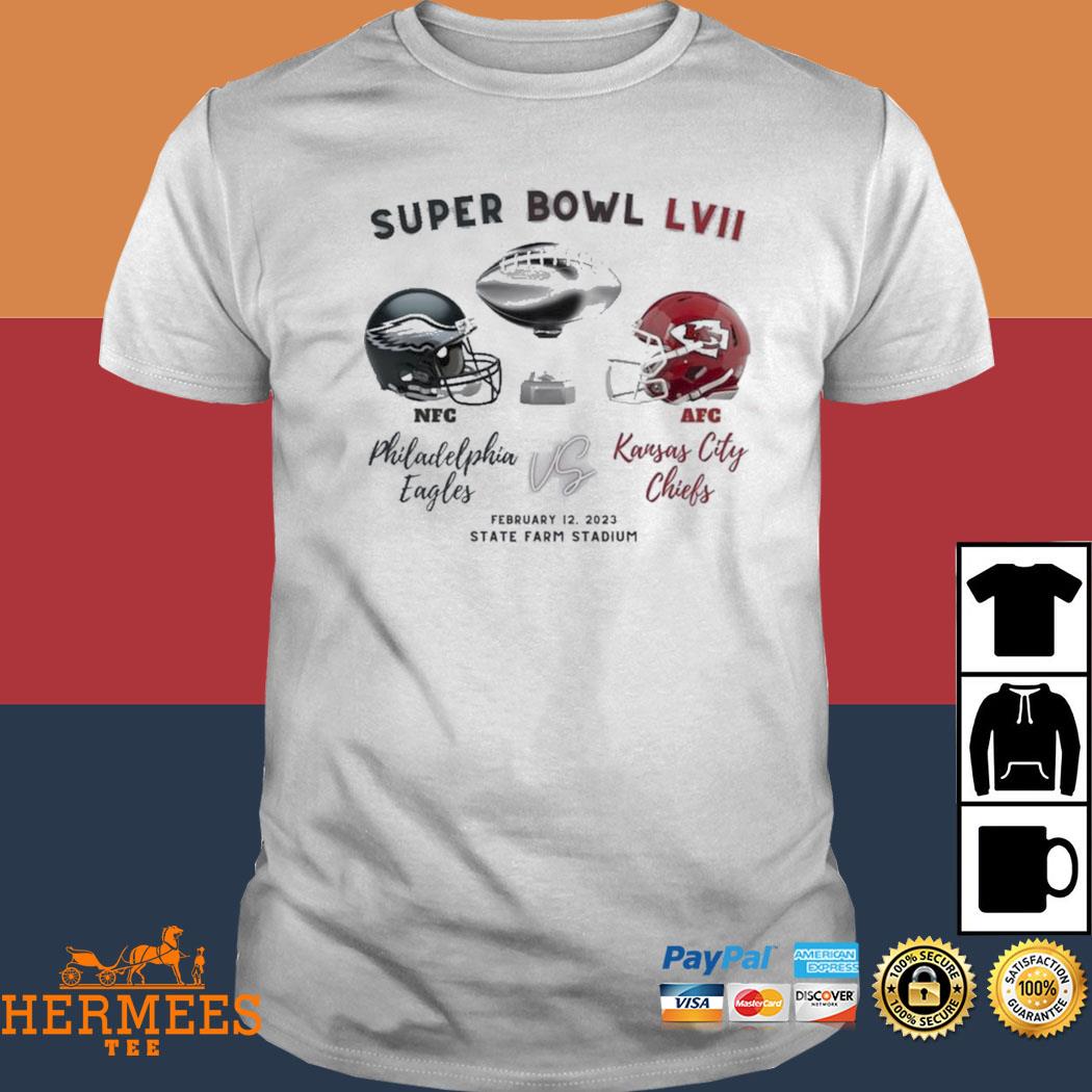 Official Philadelphia eagles super bowl lvii February 12 2023 shirt,  hoodie, sweater, long sleeve and tank top