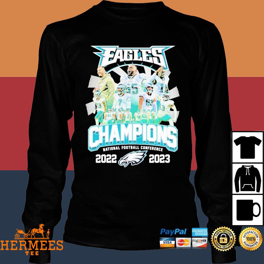 Philadelphia Eagles National Football Conference Champions 2023 shirt,  hoodie, sweater, long sleeve and tank top