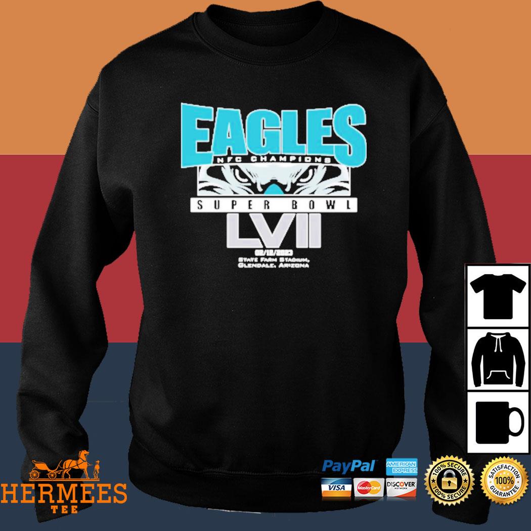 Philadelphia Eagles LVII Super Bowl NFC Champions shirt, hoodie, sweater,  long sleeve and tank top