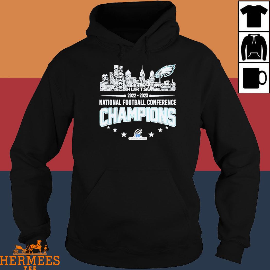 Philadelphia Eagles Champions national football conference 2022-2023 logo T- shirt, hoodie, sweater, long sleeve and tank top