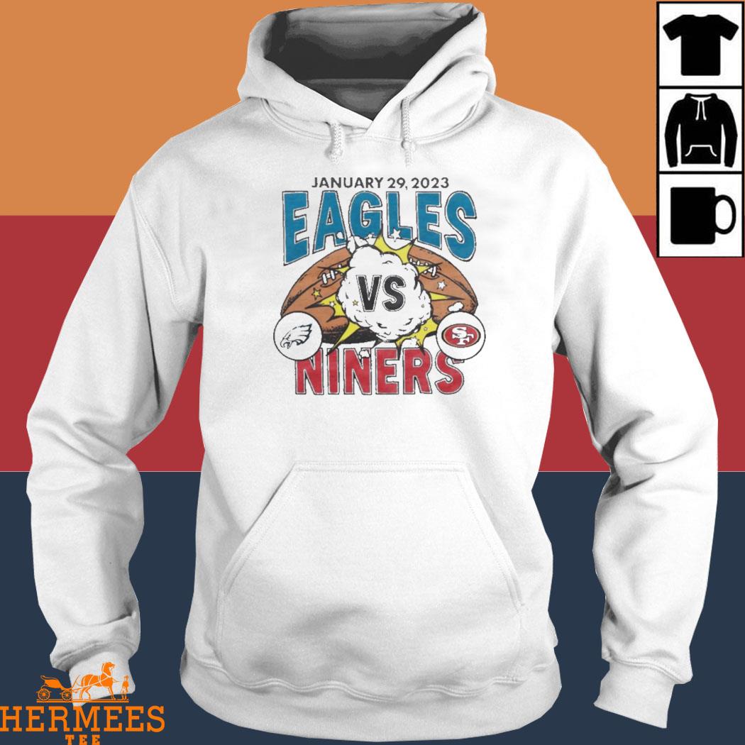 Philadelphia eagles vs san francisco 49ers january 29 2023 shirt