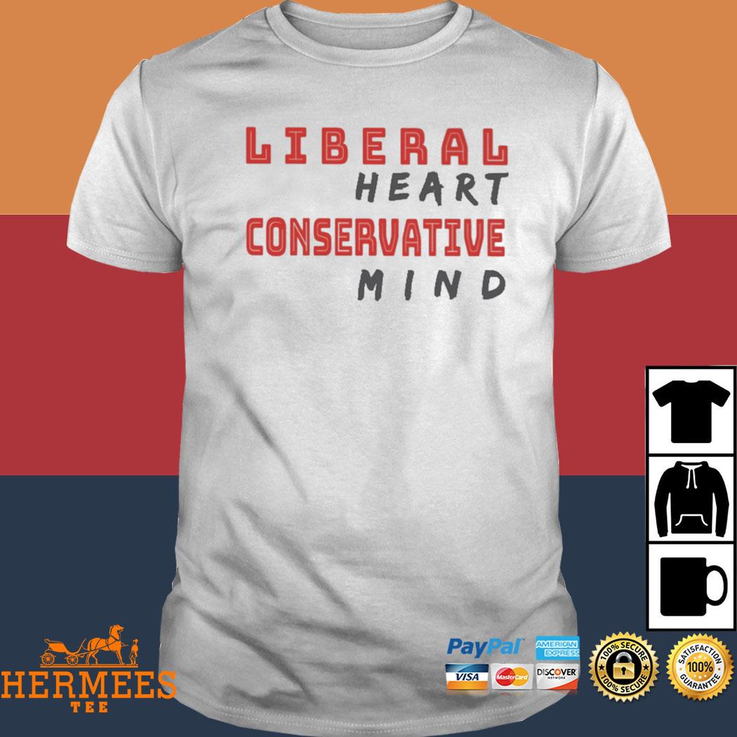 Official Arielle Scarcella Liberal Heart Conservative Mind Shirt