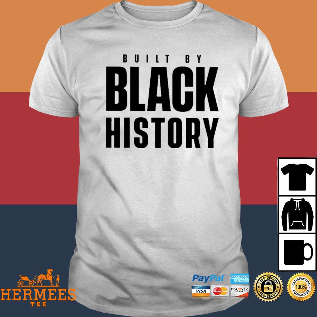 Official Built By Black History Yellow Lebron James Shirt