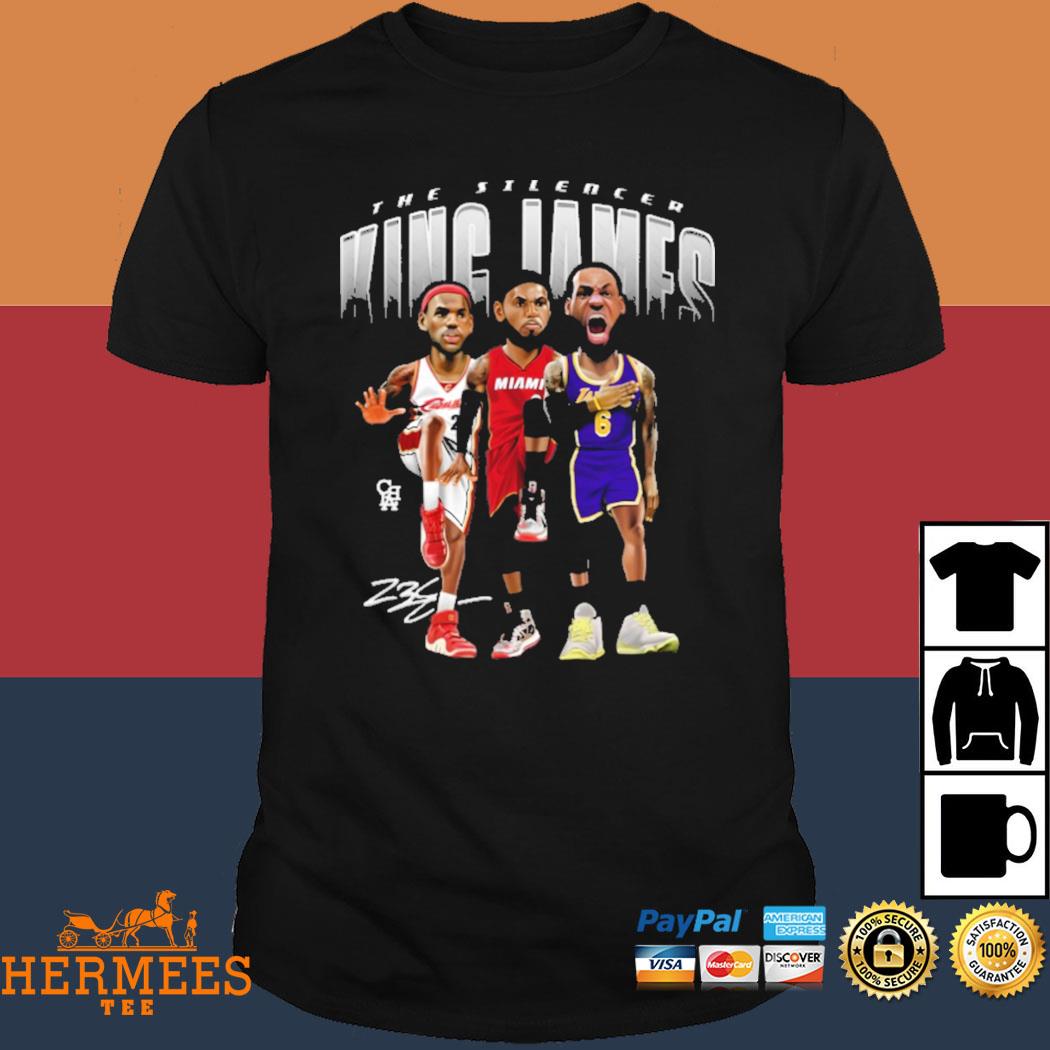 Official Can’t Beat La Lebron James The Silencer King James Shirt