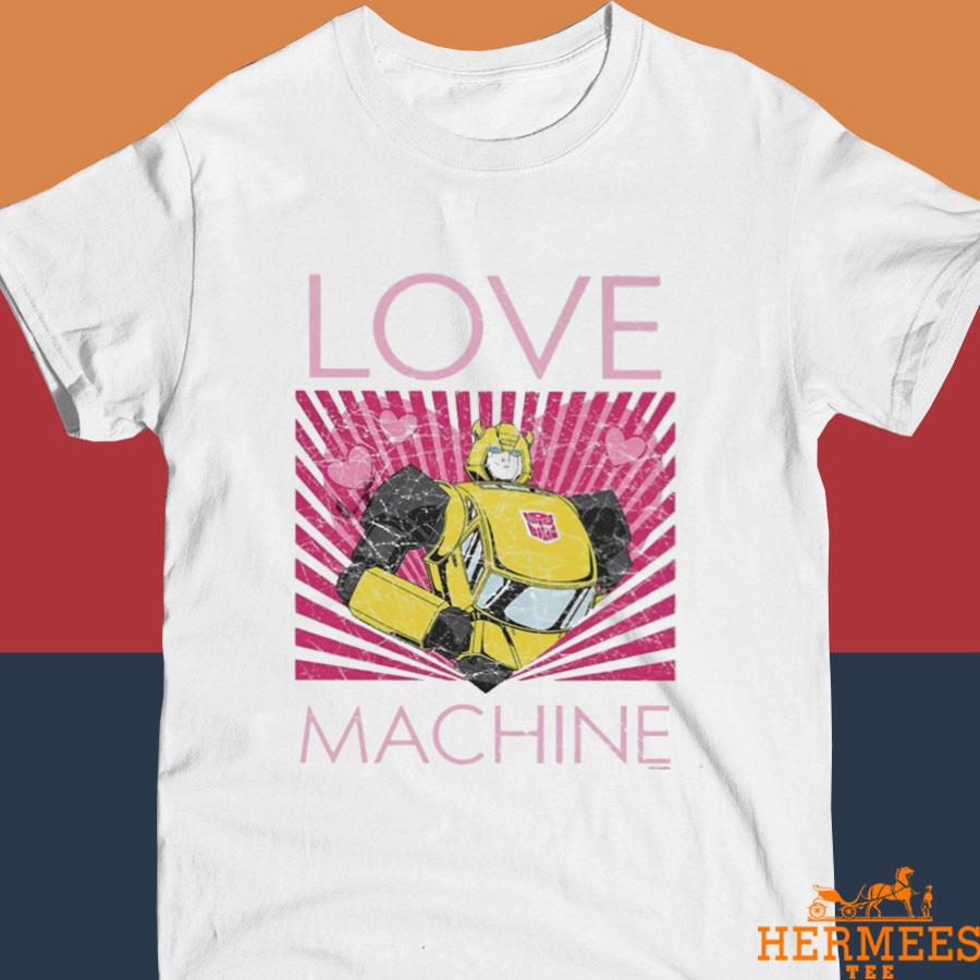Official Crazy Ass Moments In Transformers History Love Machine Shirt