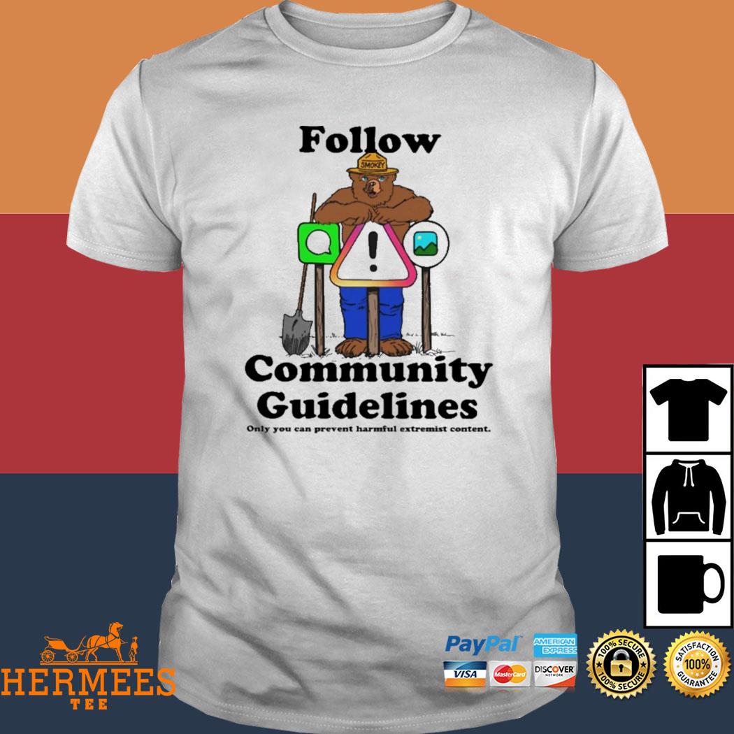 Official Follow Community Guidelines Shirt