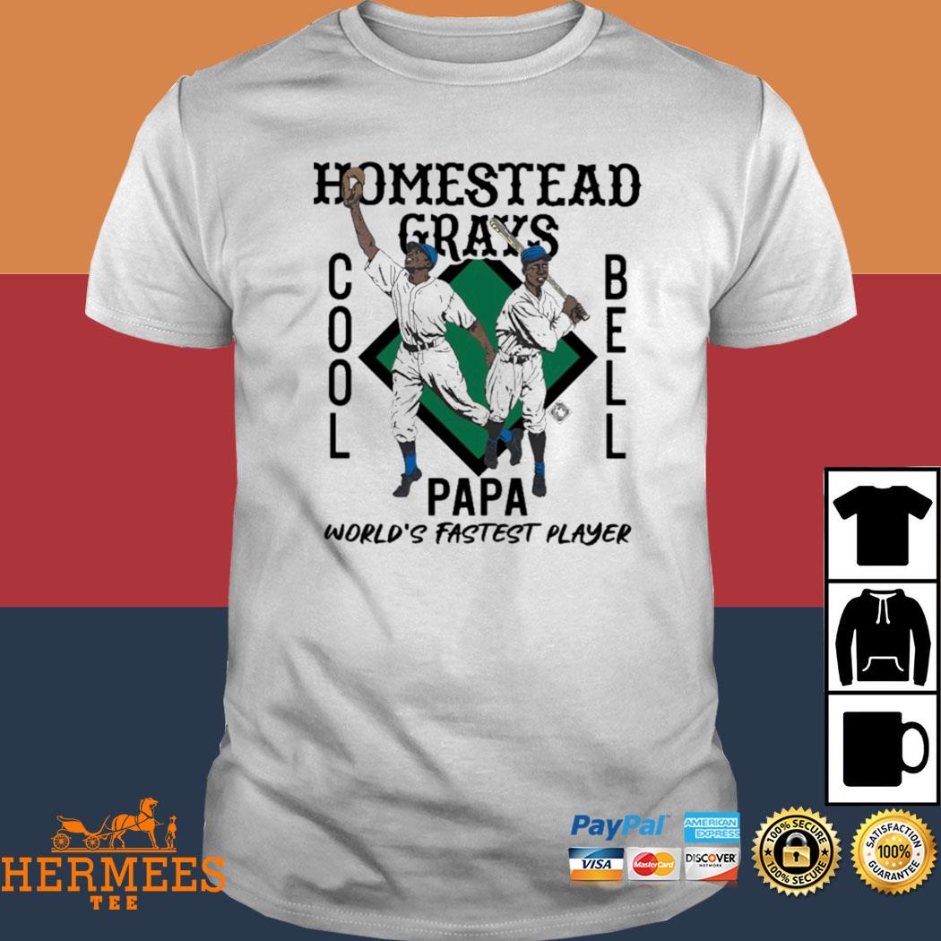 Official Homestead Grays Cool Papa Bell Shirt