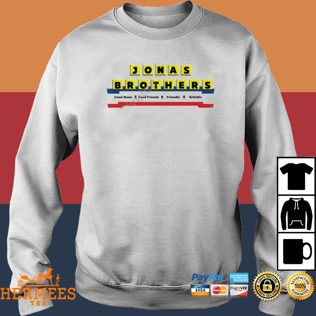 Vintage Jonas Brothers Shirt Waffle House Unisex Double Sided Merch Tour I  Love Hot Dads Sweatshirt Hoodie - teejeep