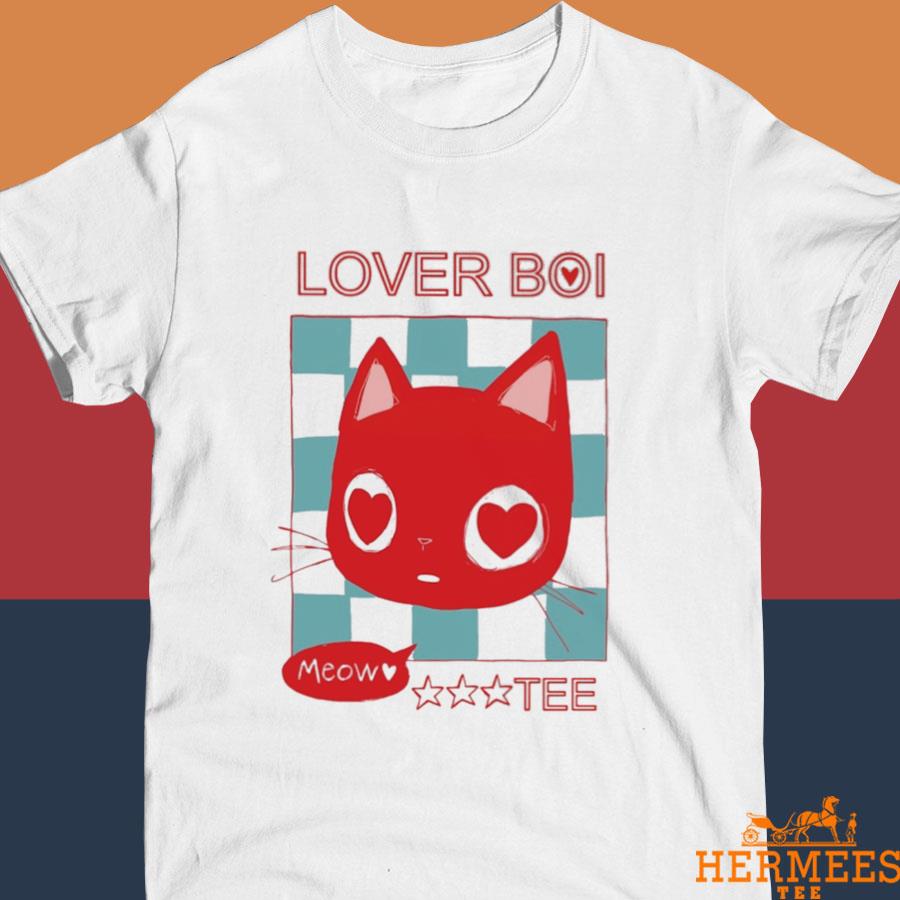 Official Lover Boi Meow Cat Shirt