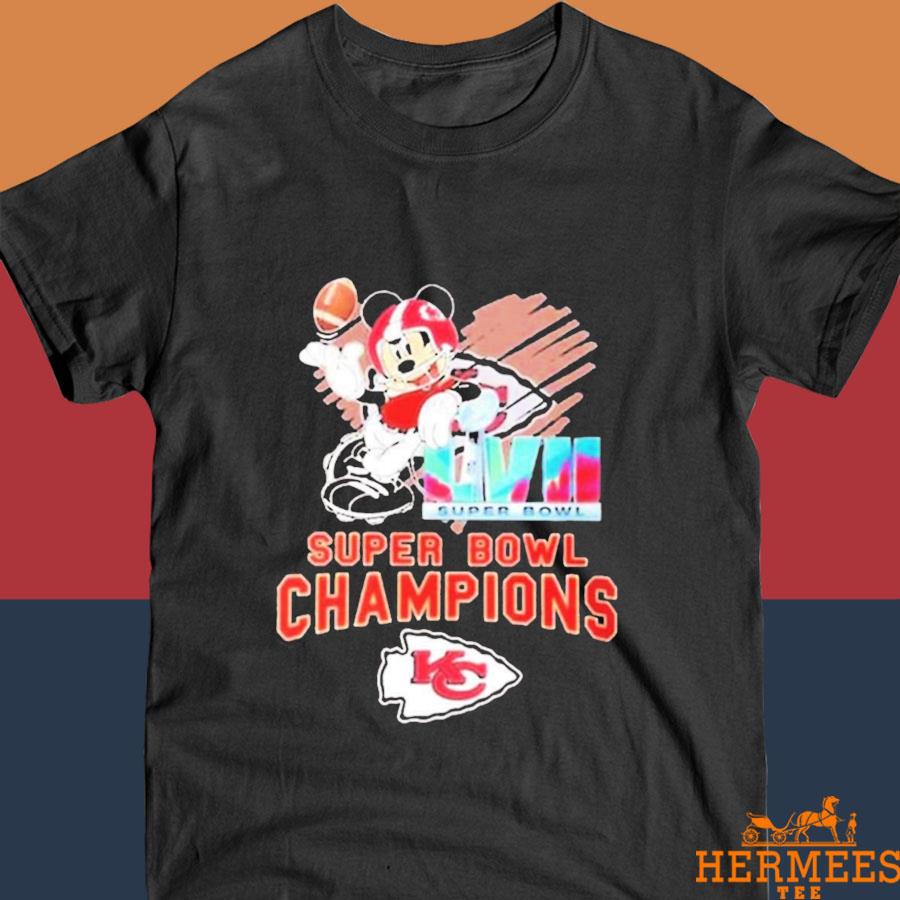 Official Mickey Kansas City Chiefs Super Bowl LVII champions shirt, hoodie,  sweater, long sleeve and tank top