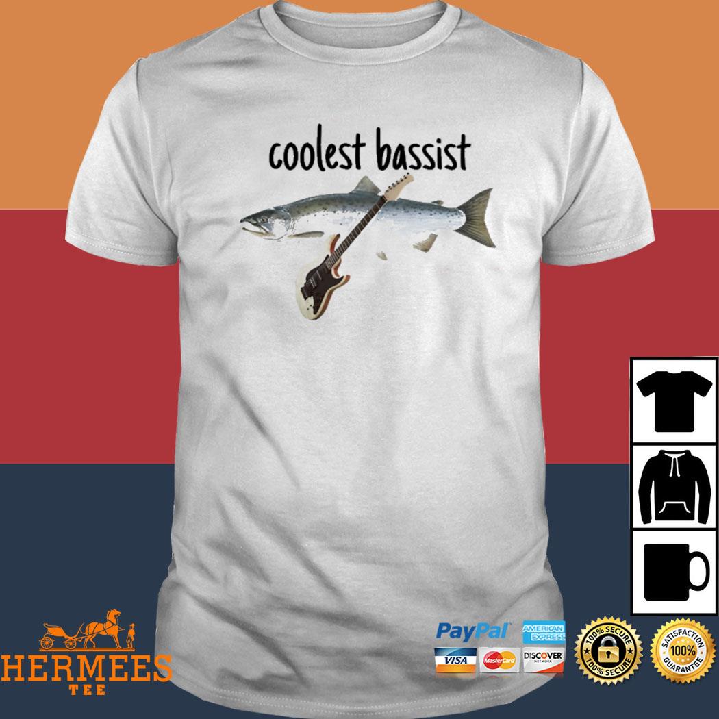 Official Mollyloveslvjy Fish Coolest Bassist Shirt