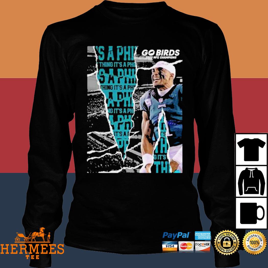 Official Philadelphia eagles go birds 2023 nfc champions shirt, hoodie,  sweater, long sleeve and tank top