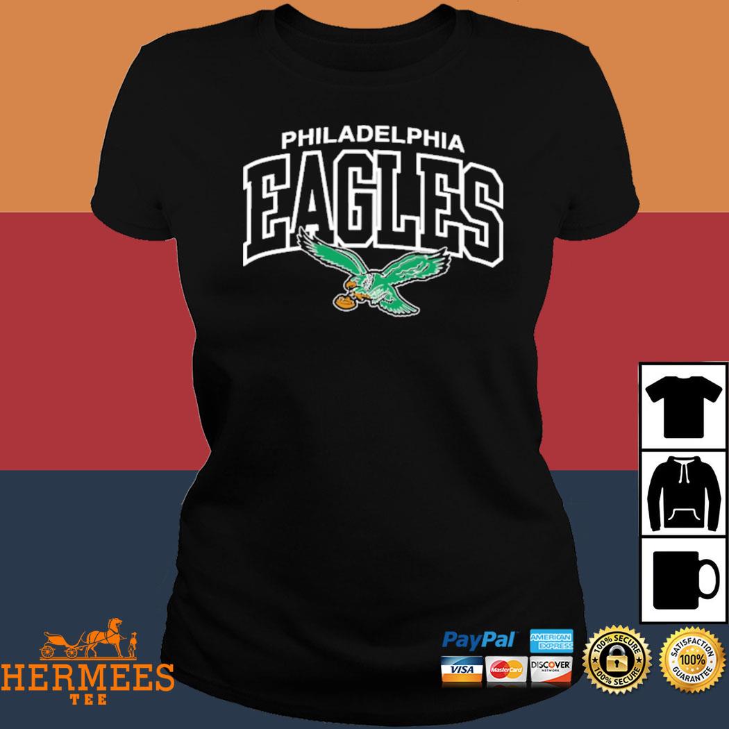 Philadelphia Eagles Mitchell & Ness Kelly Green Logo Arch Hoodie