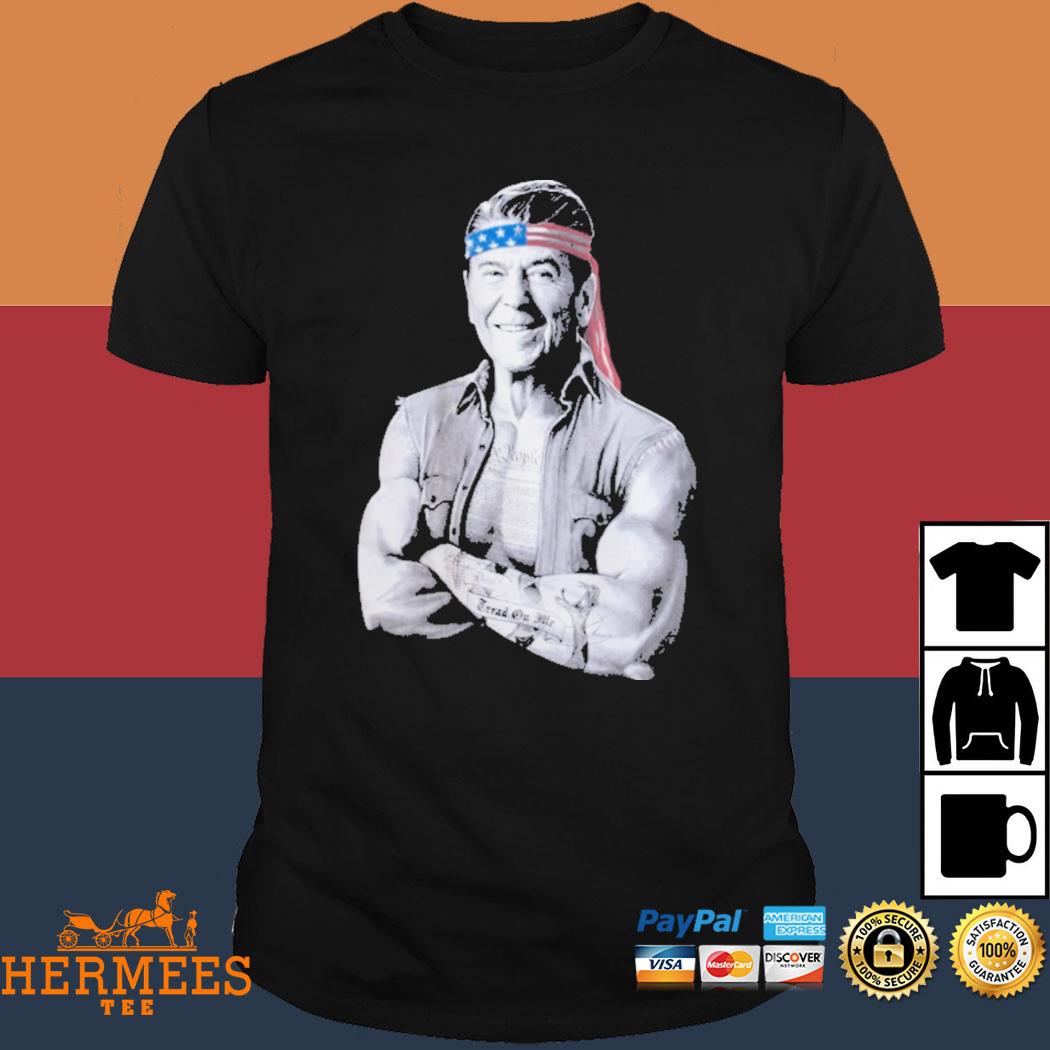 Official Reagan American Icon Conservative Merica Republican Gop Shirt