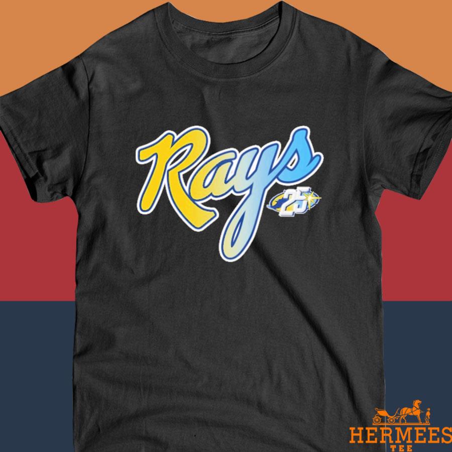 Tampa Bay Rays 25th anniversary logo T-shirt – Emilytees – Shop trending  shirts in the USA – Emilytees Fashion LLC – Store  Collection  Home Page Sports & Pop-culture Tee