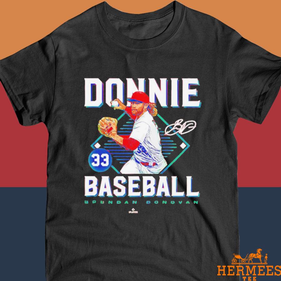 Official Brendan Donovan Donnie Baseball Signature Shirt