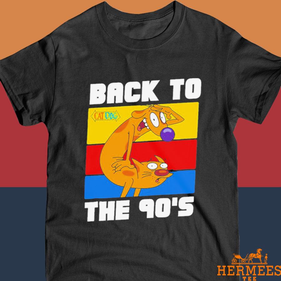Official Catdog Retro Colors Movie Funny Shirt