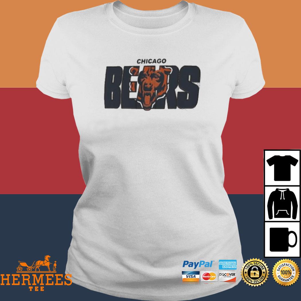 New Era Chicago Bears NFL Grey Pullover Hoodie Sweatshirt: