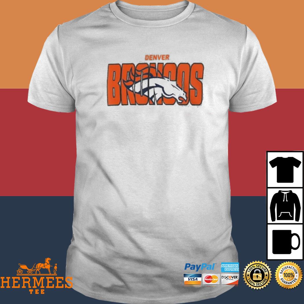 Men's New Era Cream Denver Broncos 2023 NFL Draft T-Shirt Size: Small