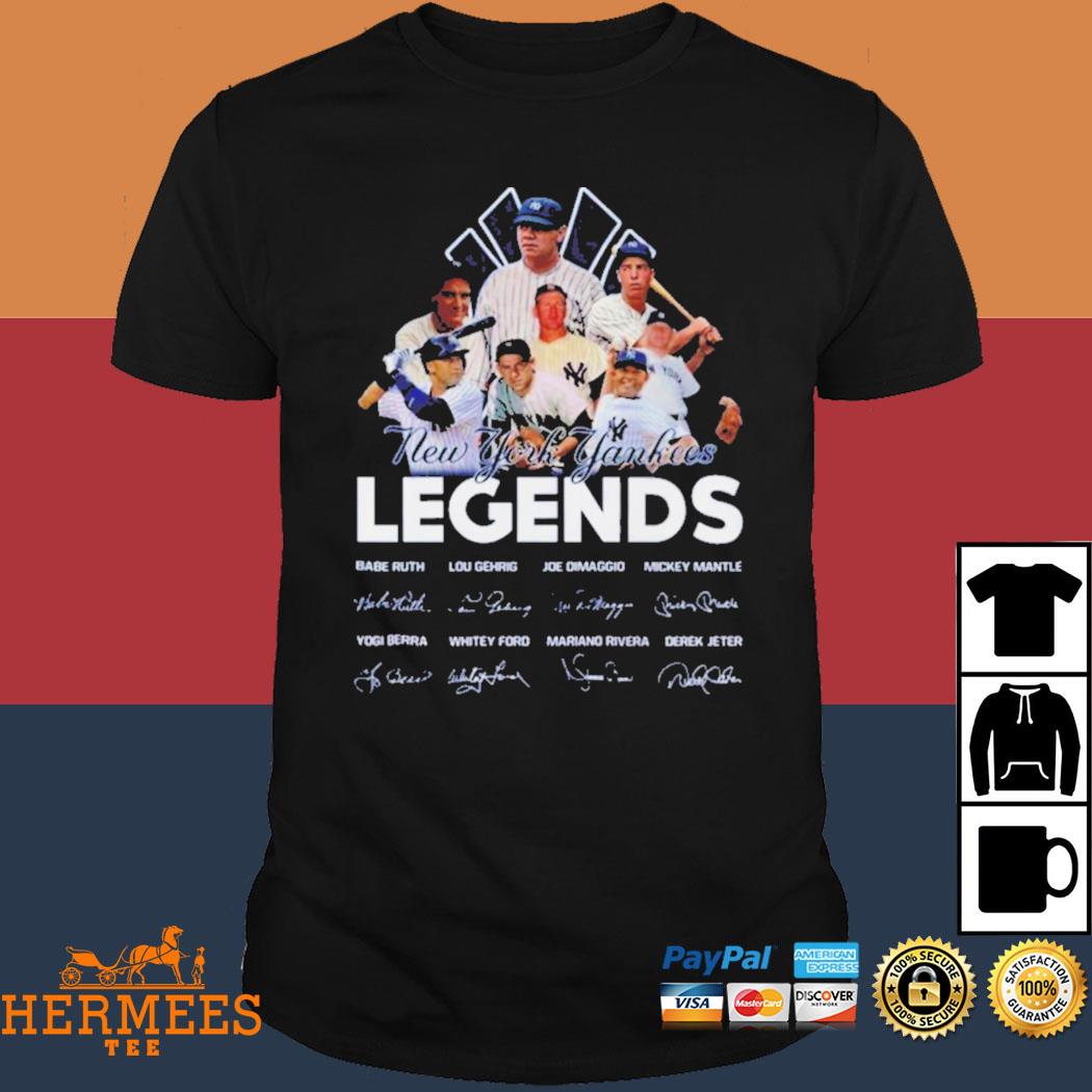New York Yankees Legends 2023 Signatures Shirt - NVDTeeshirt