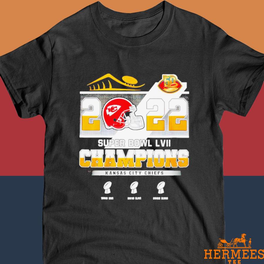 Official Super Bowl LVII Champions Kansas City Chiefs Shirt