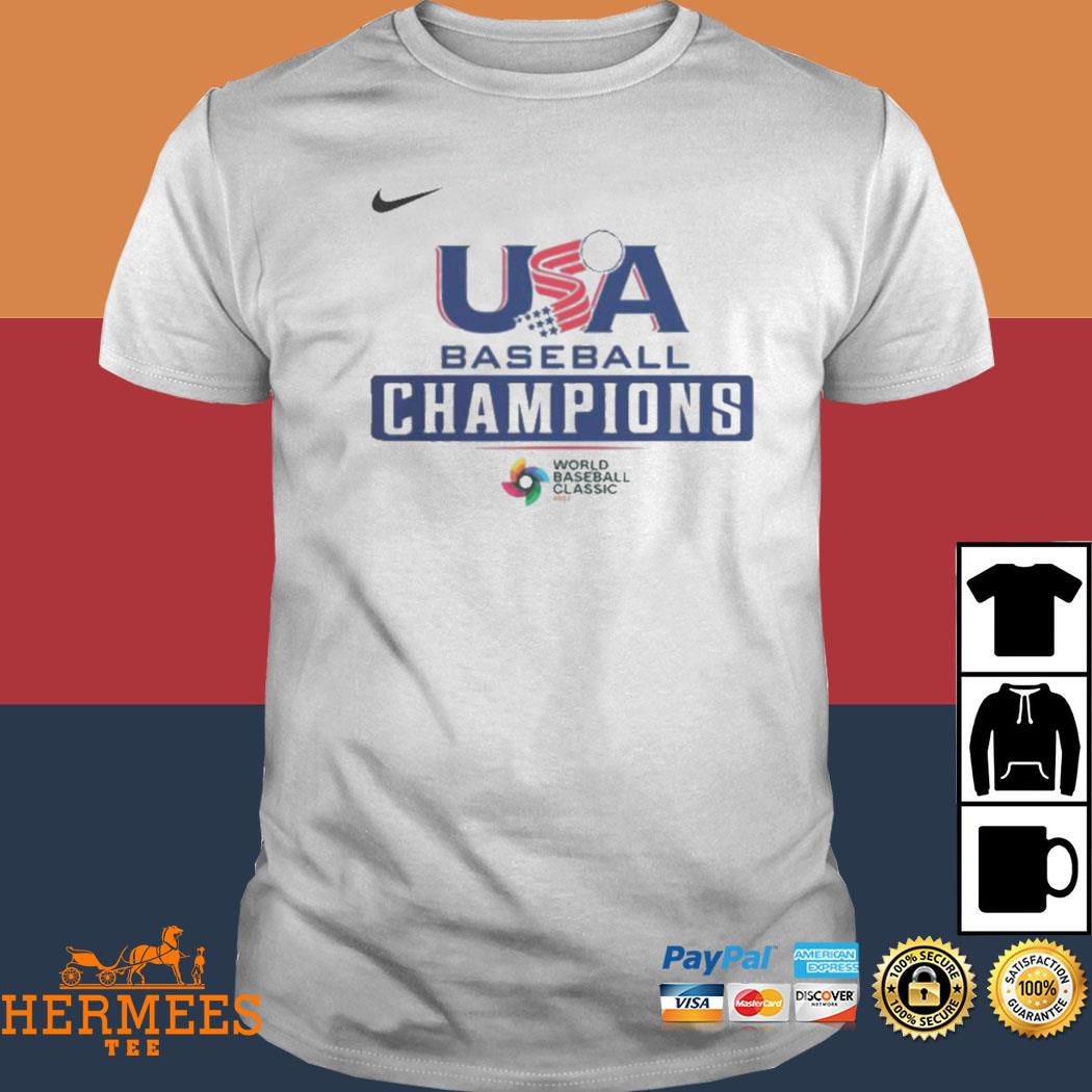 Usa Baseball 2023 World Baseball Classic Champions Shirt - Shibtee Clothing