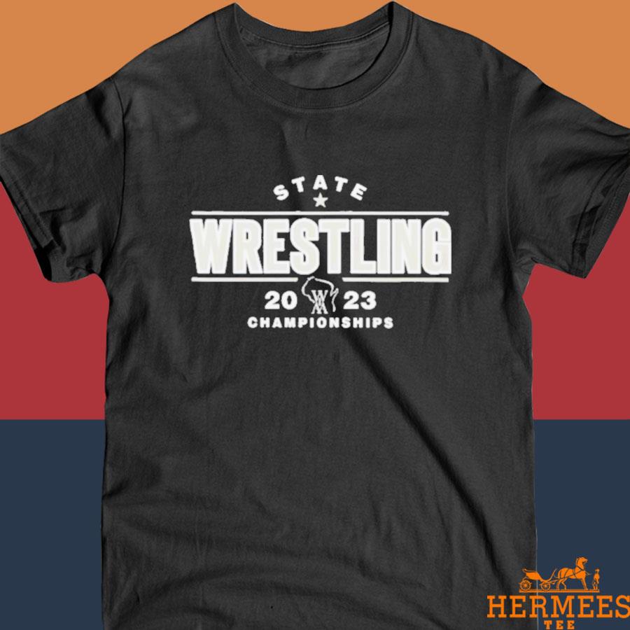 Official Wiaa 2023 Wisconsin State Wrestling Tt Shirt