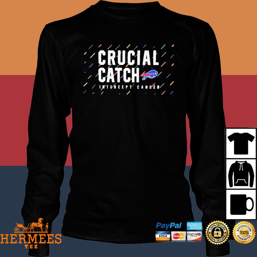 Buffalo Bills 2023 Crucial Catch Intercept Cancer Shirt