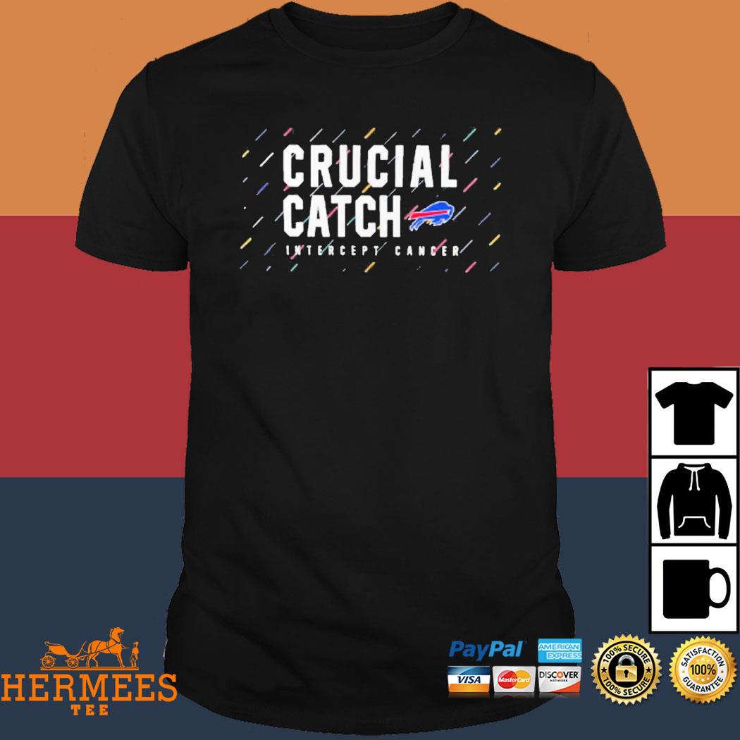 Buffalo Bills 2023 Crucial Catch Intercept Cancer Shirt