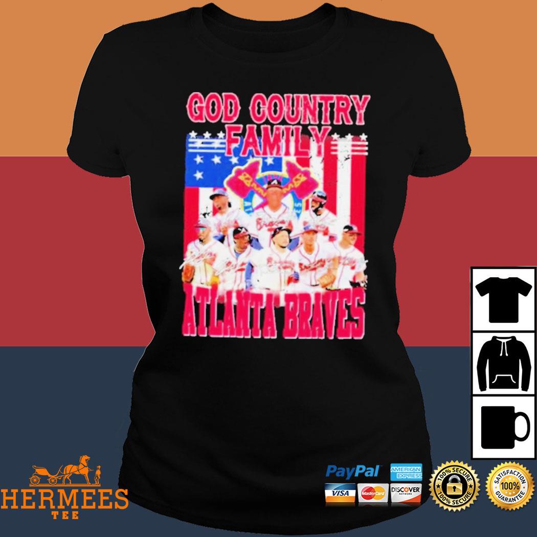 God family country Atlanta Braves t-shirt, hoodie, sweater, long sleeve and  tank top