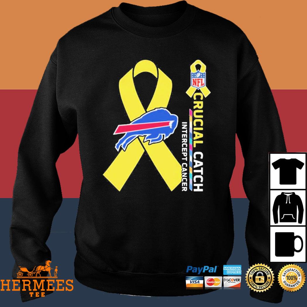 Crucial Catch Intercept Cancer Buffalo Bills 2023 shirt, hoodie, sweater  and long sleeve