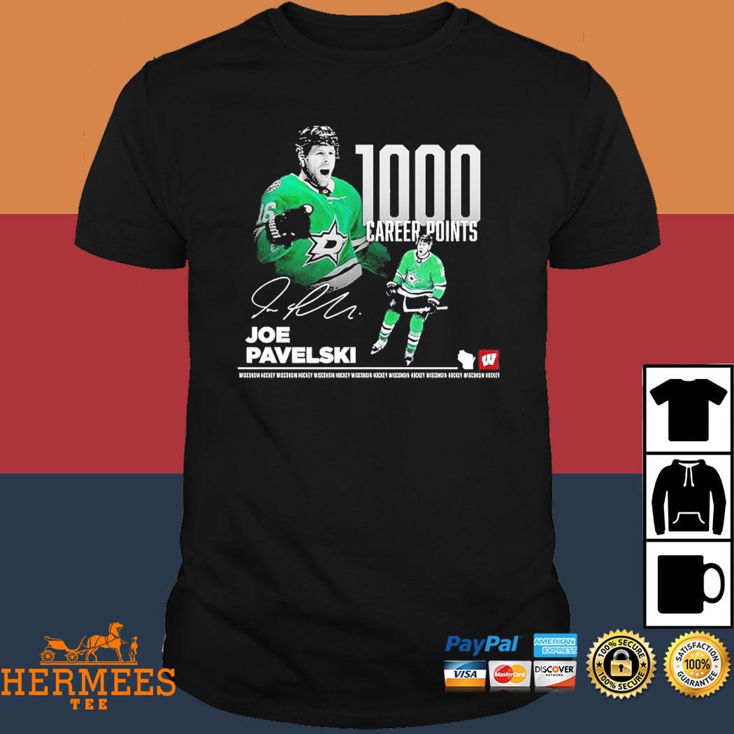 Joe Pavelski 1,000 Career NHL Points Shirt, hoodie, sweater, long