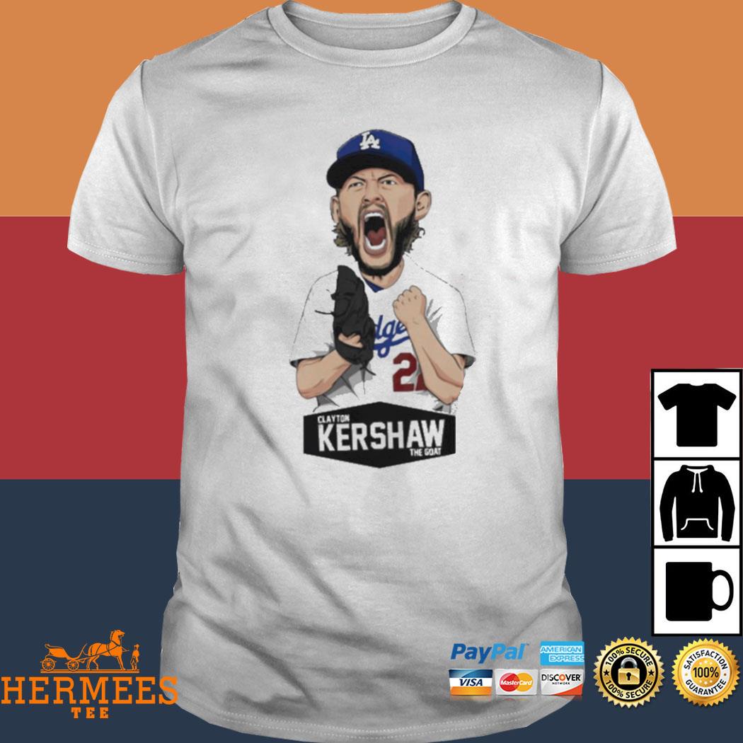 Clayton kershaw the goat shirt