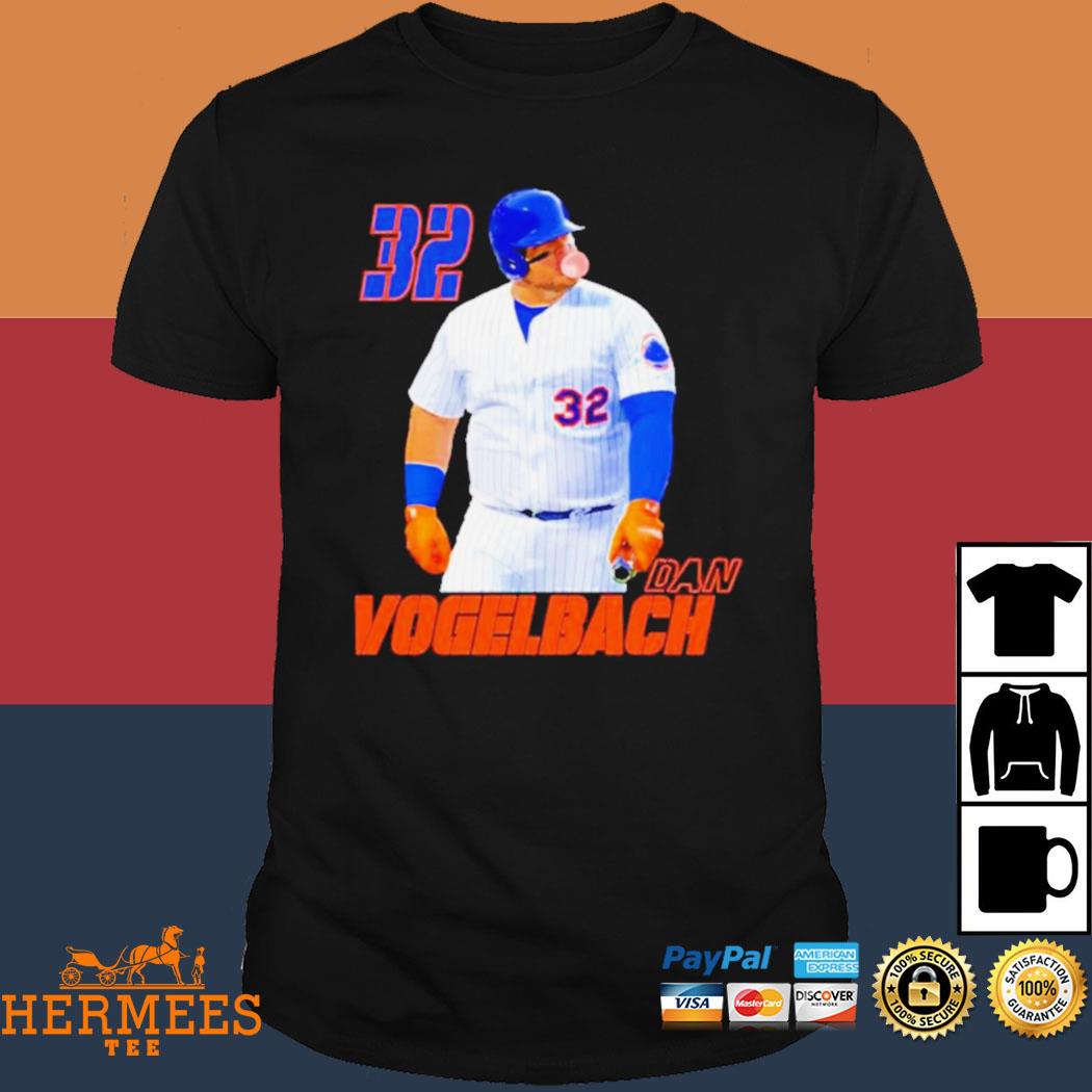 Daniel Vogelbach 32 New York Mets Blowing Gum T-shirt, hoodie, sweater,  long sleeve and tank top