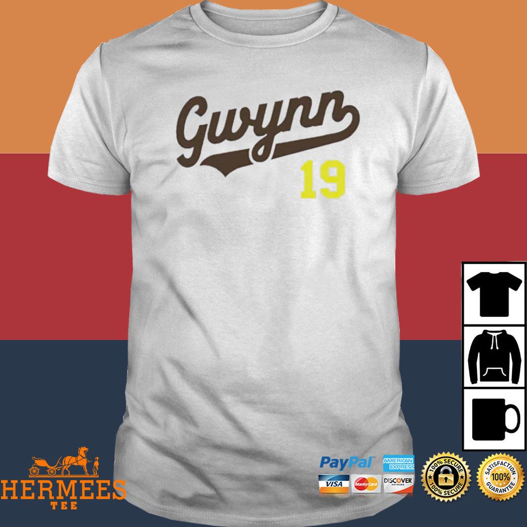 Gwynn 19 San Diego Padres Shirt, hoodie, sweater, long sleeve and