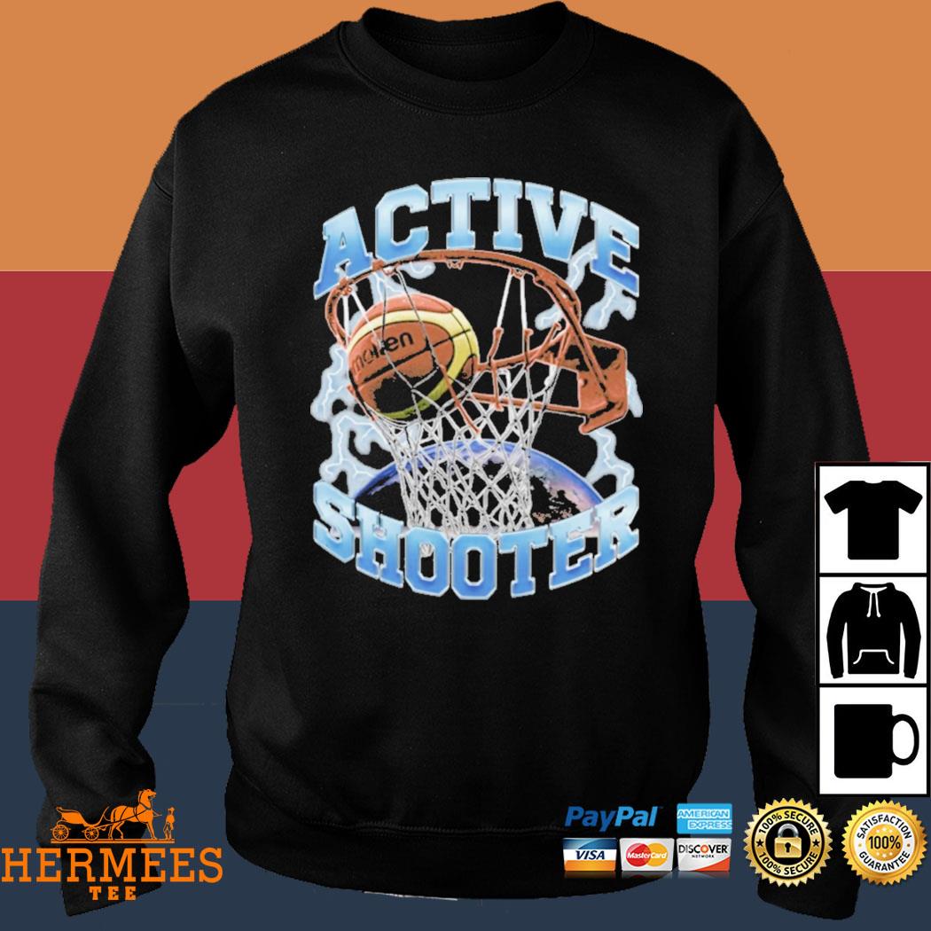 Hardshirts999 Store Active Shooter Basketball Shirt, hoodie