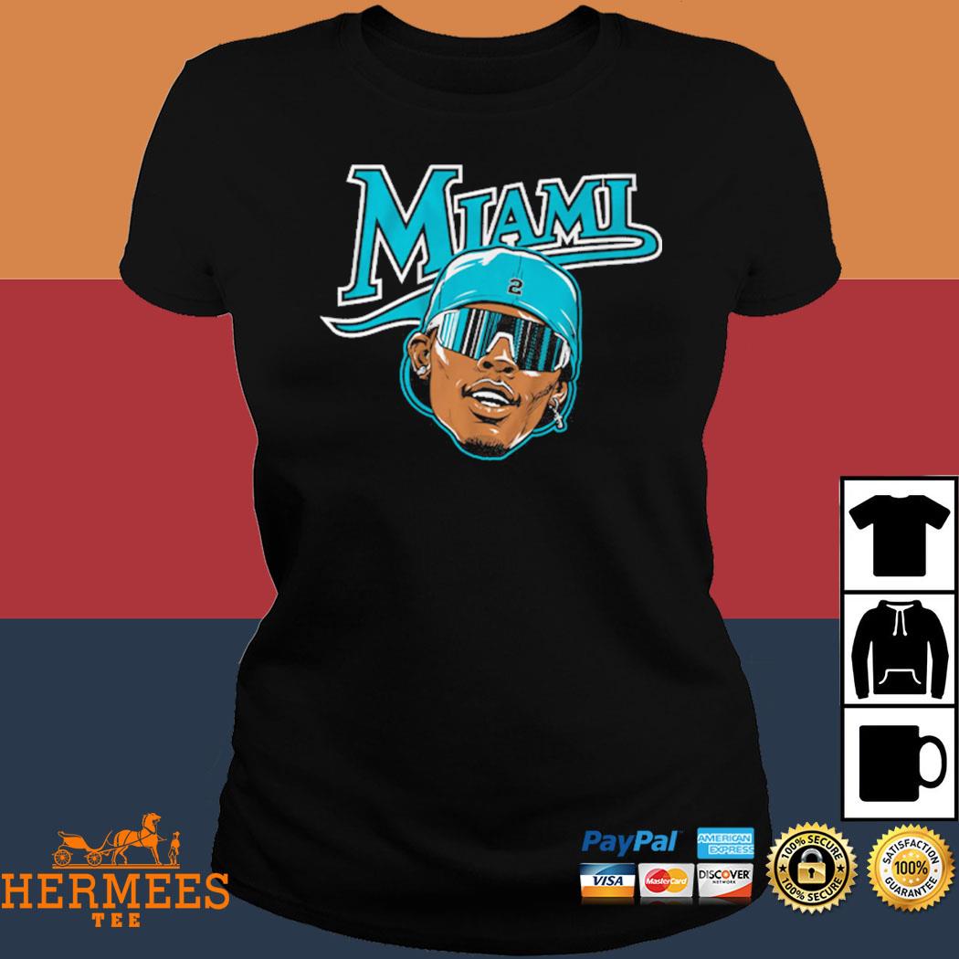  Jazz Chisholm - Swag Head - Miami Baseball T-Shirt