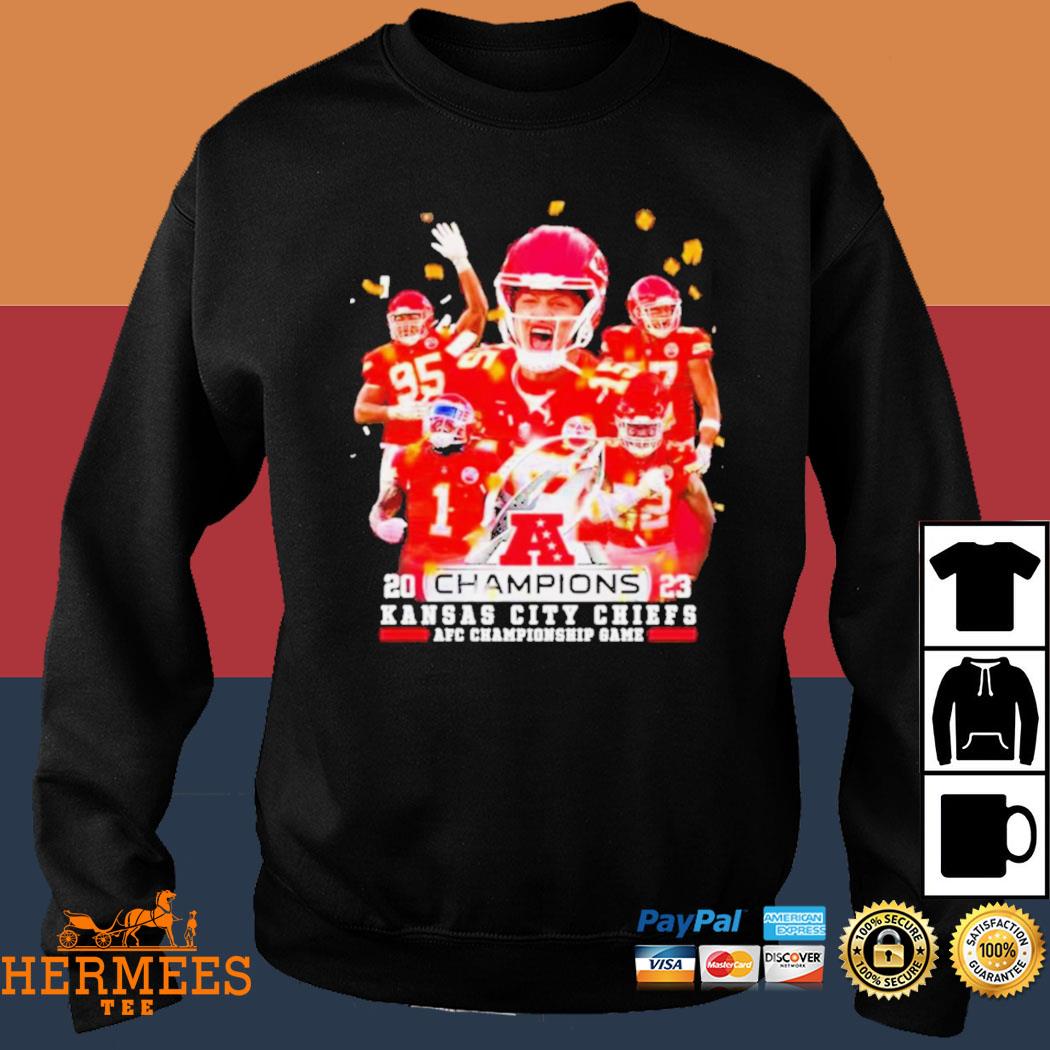 Official Kansas City Chiefs AFC Champions players shirt, hoodie, sweater,  long sleeve and tank top