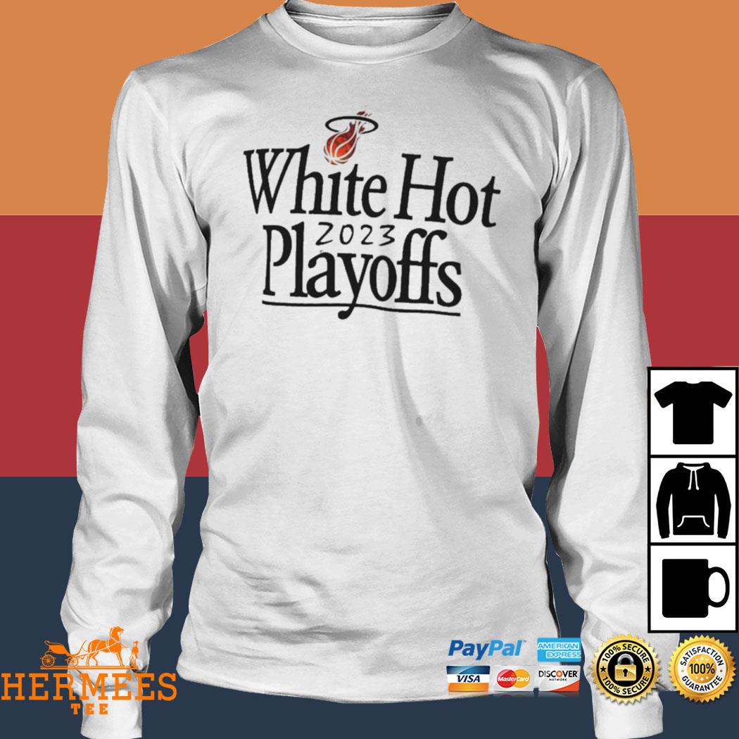 Miami Heat Nike 2023 NBA Playoffs Mantra T-Shirt - White
