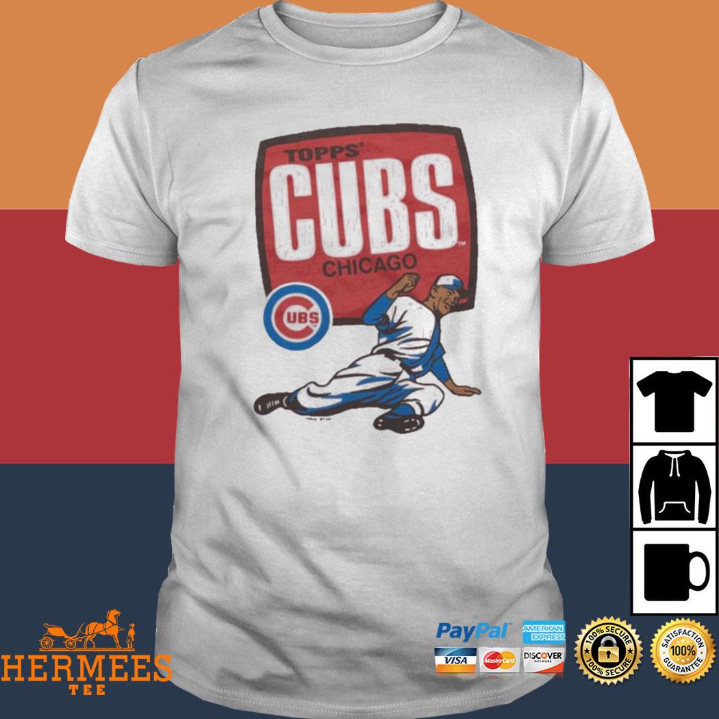 Official Mlb X Topps Chicago Cubs Shirt, hoodie, tank top, sweater and long  sleeve t-shirt