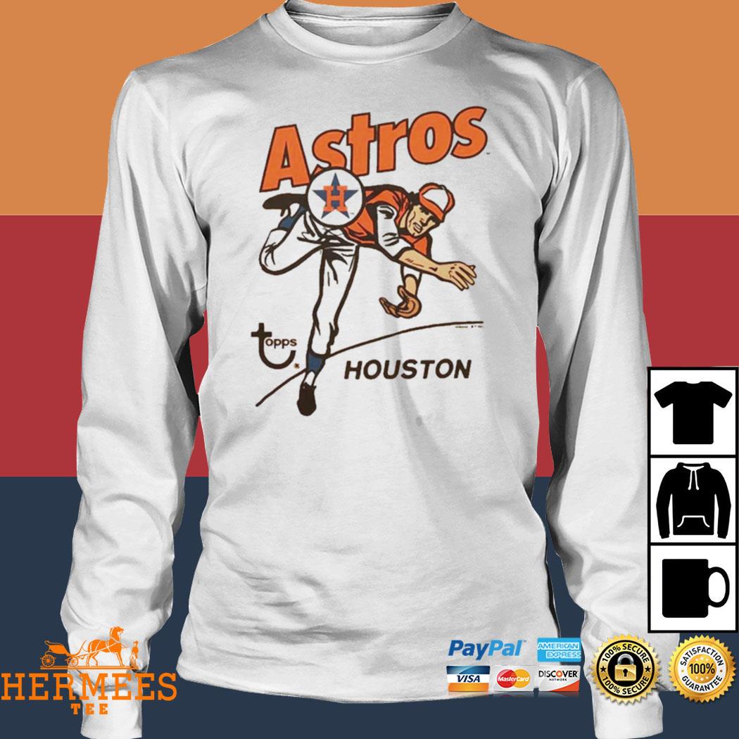 Mlb x topps houston astros T-shirt, hoodie, sweater, long sleeve and tank  top