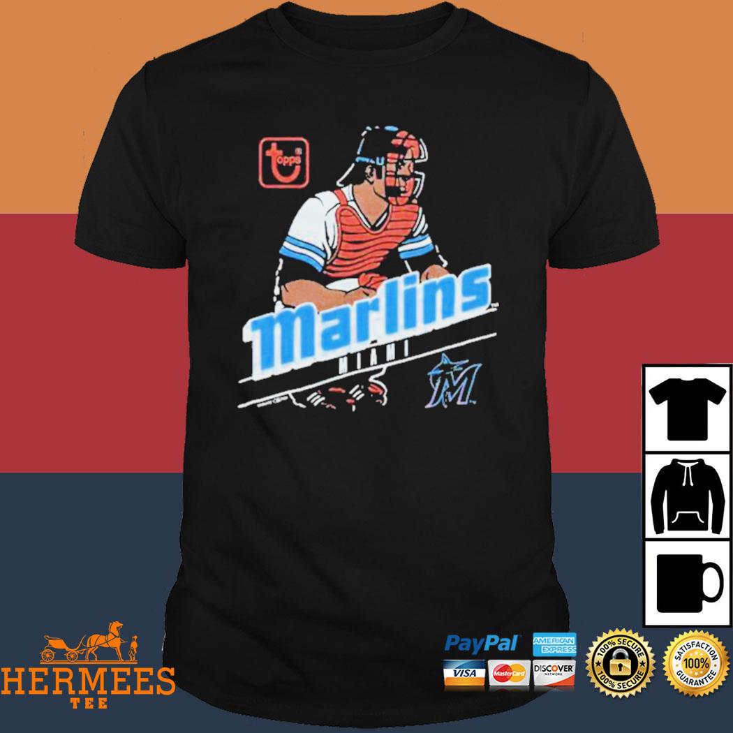 Mlb X Topps Miami Marlins Shirt