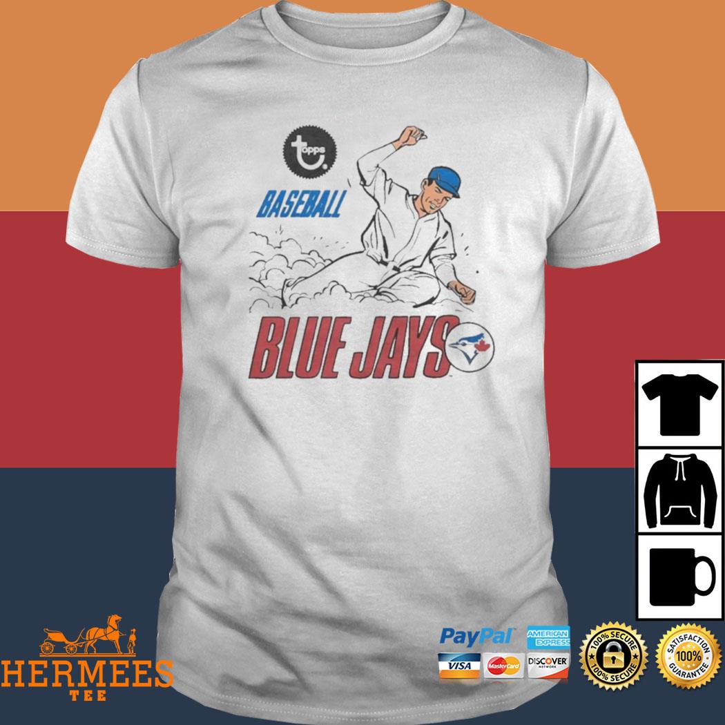 Official MLB x Topps Toronto Blue Jays shirt, hoodie, sweater, long sleeve  and tank top