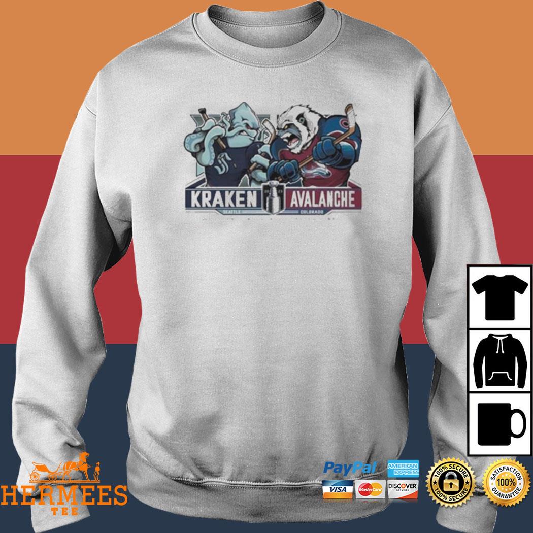 Seatle Kraken vs Colorado Avalanche Western Conference Quater Finals  Stanley Cup Playoffs shirt, hoodie, sweater, long sleeve and tank top