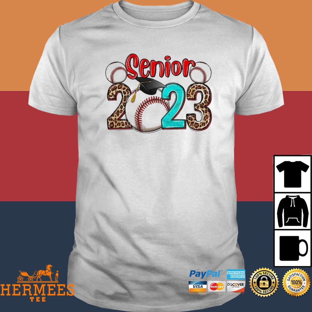 Official senior baseball mom 2023 T-shirt, hoodie, sweater, long sleeve and  tank top