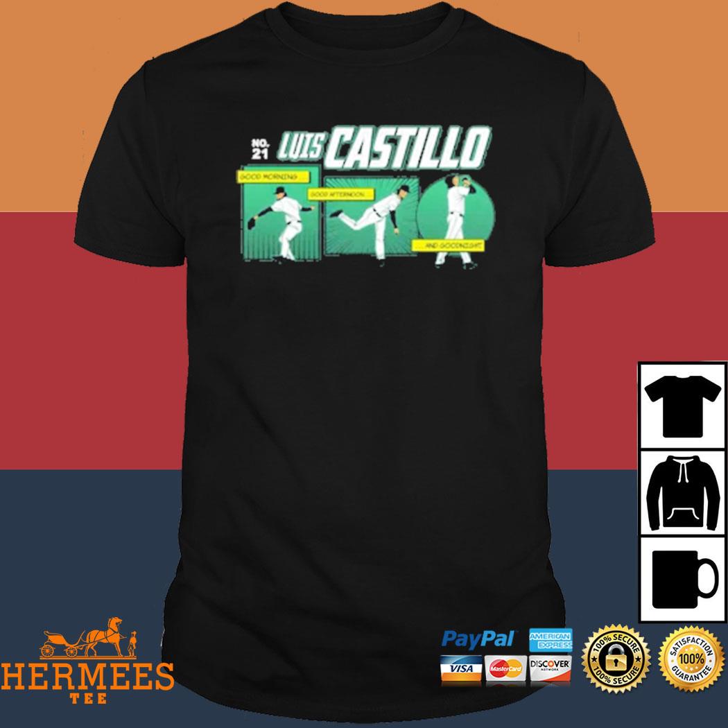 The First Dreamer Store Luis Castillo Good Morning, Good Afternoon, And  Goodnight Shirt - Limotees